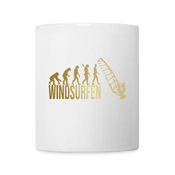 Evolution Windsurfen - Tasse - Weiß - Vorne
