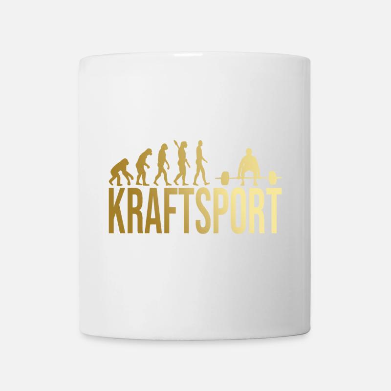 Evolution Kraftsport - Tasse - Weiß