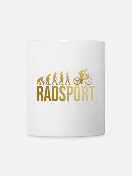 Evolution Radsport - Tasse - Weiß