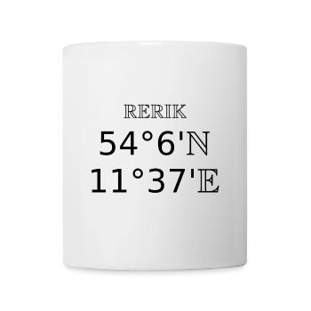 Rerik Ostsee - Tasse - Weiß - Vorne