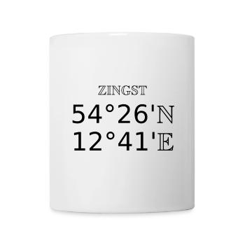 Zingst - Tasse - Weiß - Vorne