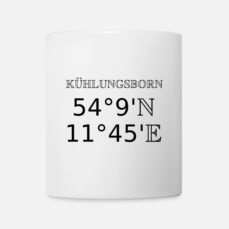 Kühlungsborn - Mug blanc - blanc