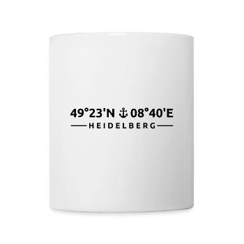 Heidelberg - Tasse - Weiß - Vorne