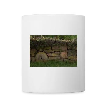 Natursteinmauer - Tasse - Weiß - Vorne
