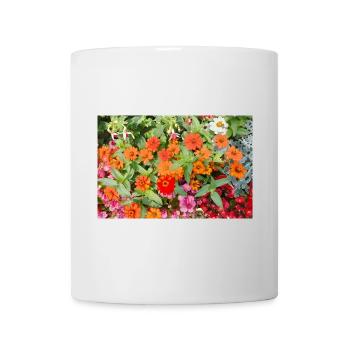 Blooming Garden – Colourful Atmosphere - Mug - white - Front