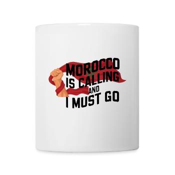 Marokko ruft und ich muss gehen - Tasse - Weiß - Vorne