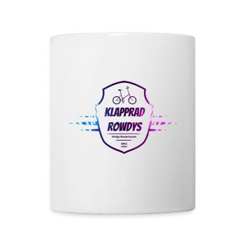 T-Shirt Klapprad Damen Faltrad Hoodie Cap Shirt - Tasse - Weiß - Vorne