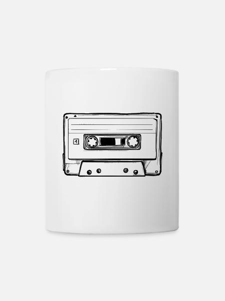 Old School Mix Tape - Mug - white