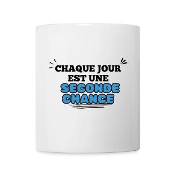 Surtitre Esperance Seconde Chance - Mug blanc - blanc - Devant