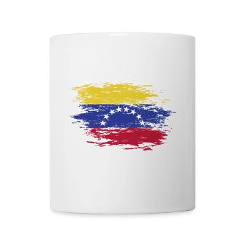 Drapeau du Venezuela utilisé - Mug blanc - blanc - Devant