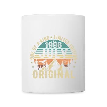 Anniversaire de juillet 1996 Cadeau d’anniversaire de juillet 1996 - Mug blanc - blanc - Devant