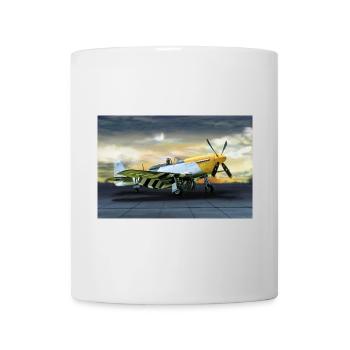 P-51 - Tasse - Weiß - Vorne