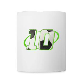 10 Birthday Soccer 10 Years Soccer Player - Mug - white - Front