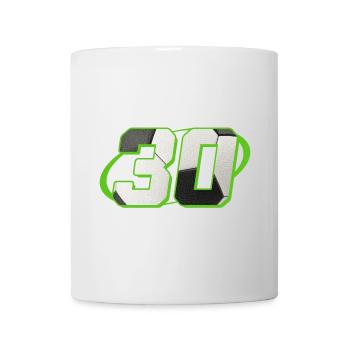 30 Birthday Soccer 30 Years Soccer Player - Mug - white - Front