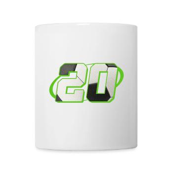 20 Birthday Soccer 20 Years Soccer Player - Mug - white - Front