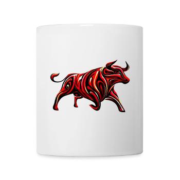 Bull - Mug - white - Front