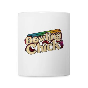 Bowling Chick 18 - Tasse - Weiß - Vorne