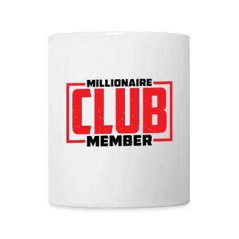 Membre du Club des millionnaires 36 - Mug blanc - blanc - Devant