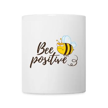 Funny Bee Saying Bee Positive - Mug - white - Front