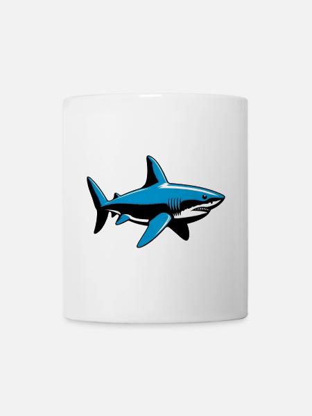 Hai - Tasse - Weiß