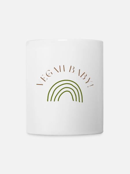 VEGAN BABY! - Tasse - Weiß