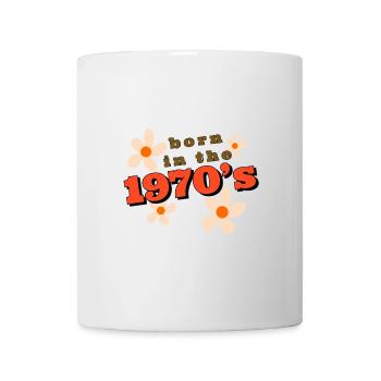 born in the 1970 - Tasse - Weiß - Vorne