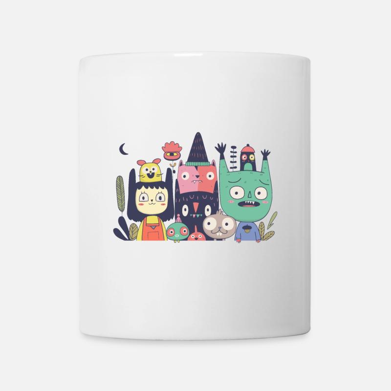 Abendspaziergang - Tasse - Weiß