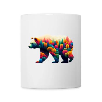 Ours - Mug blanc - blanc - Devant