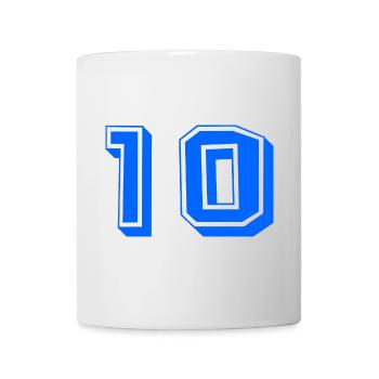 10. 10 YEARS. 10th ANNIVERSARY. 10 YEAR ANNIVERSARY. - Mug - white - Front