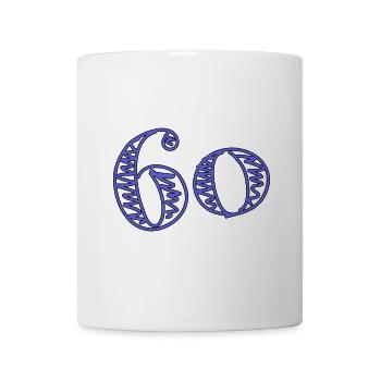 HAPPY BIRTHDAY. HAPPY BIRTHDAY. ANNIVERSARY. - Mug - white - Front