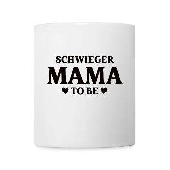Schwiegermama To Be Hochzeit Schwiegermutter - Tasse - Weiß - Vorne