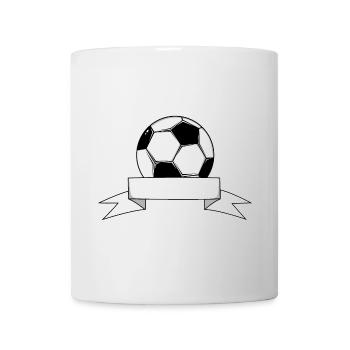 Football Name Banner Loop - Mug - white - Front