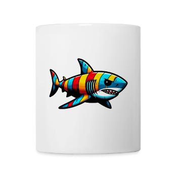 Hai - Tasse - Weiß - Vorne