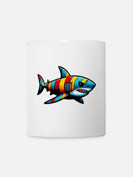 Hai - Tasse - Weiß