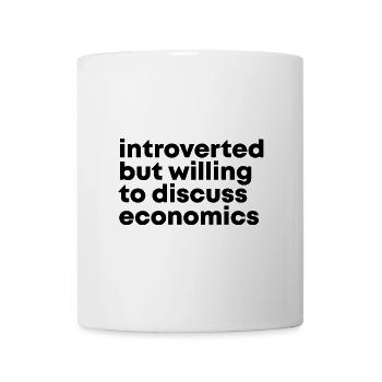 Wirtschaftswissenschaft - Tasse - Weiß - Vorne