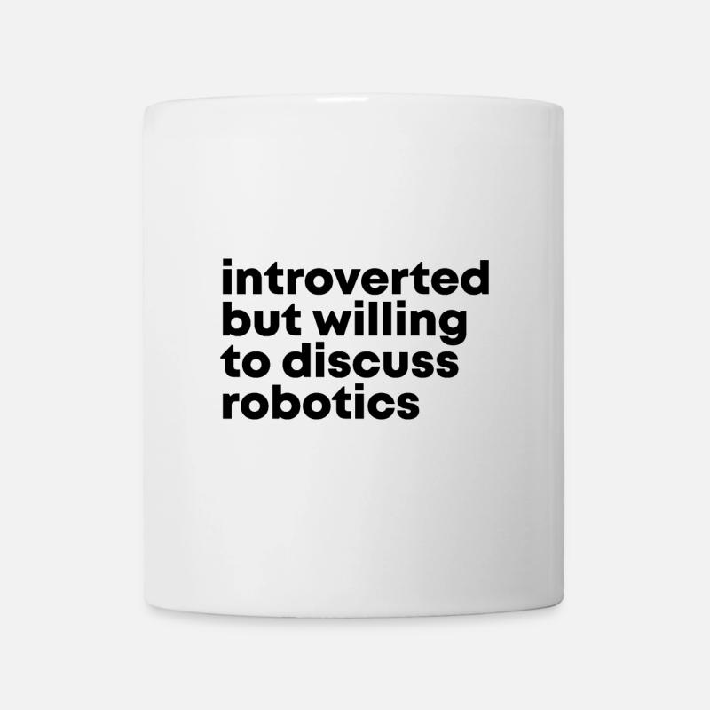 Robotertechnik - Tasse - Weiß