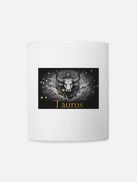 Taurus Sternzeichen Sternzeichen Stier  - Tasse - Weiß