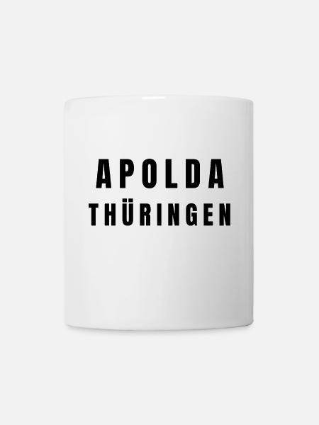Apolda Thüringen - Tasse - Weiß