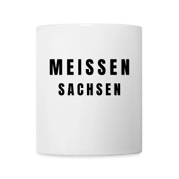 Meissen, Saxony - Mug - white - Front