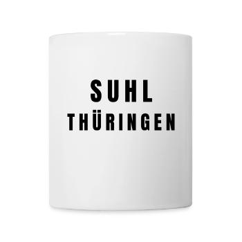 Suhl, Thuringe - Mug blanc - blanc - Devant