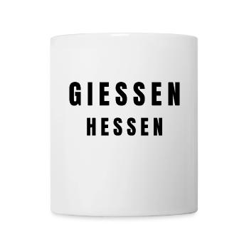 Gießen Hessen - Tasse - Weiß - Vorne