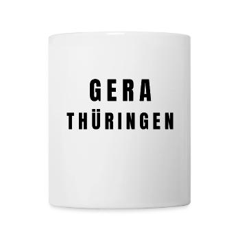 Gera, Thuringia - Mug - white - Front
