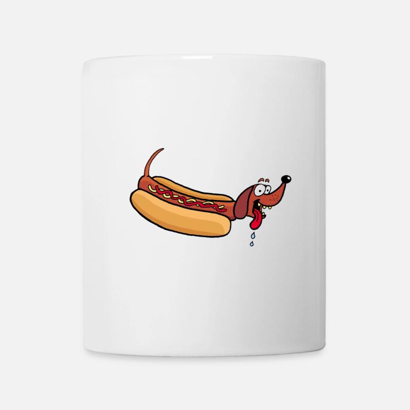Hot Dog - Tasse - Weiß