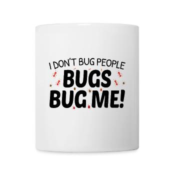 Collectionneur d’insectes Entomologie Entomologiste Amateur d’insectes - Mug blanc - blanc - Devant