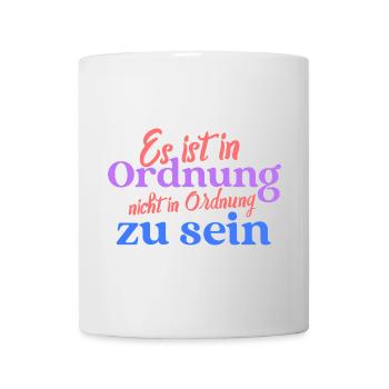 It's okay not to be okay - Mug - white - Front