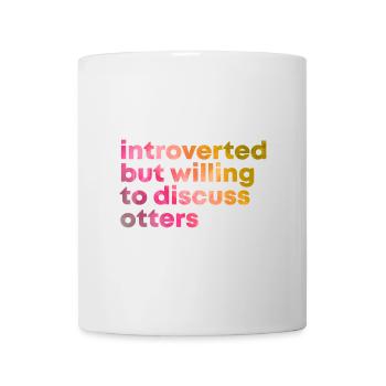 Otter - Tasse - Weiß - Vorne