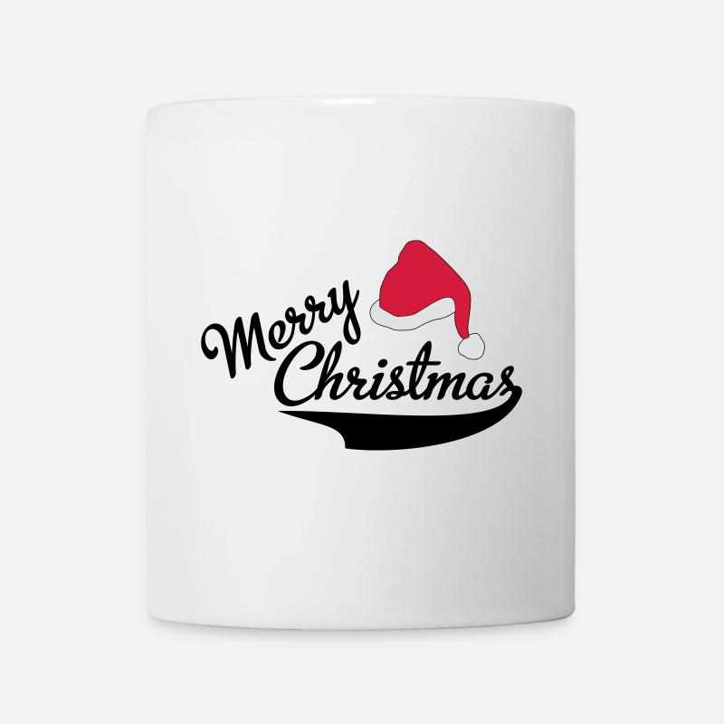 merry Christmas - Tasse - Weiß