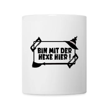 HALLOWEEN KOSTÜME PARTNER HEXE - Tasse - Weiß - Vorne