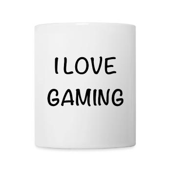 i love gaming - Tasse - Weiß - Vorne