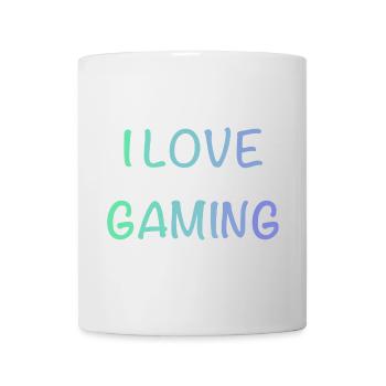 I Love Gaming - Mug - white - Front